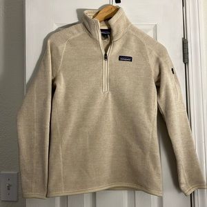 XS Patagonia Better Sweater Quarter Zip